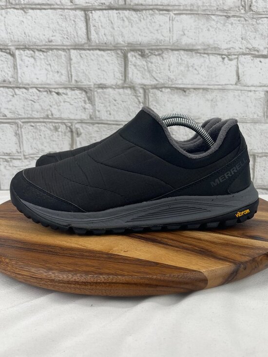 Merrell Nova Sneaker Moc J066953 Mens Sz. 10 Black Slip On Shoes